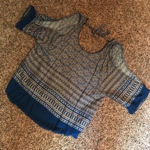3/4 sleeve blouse